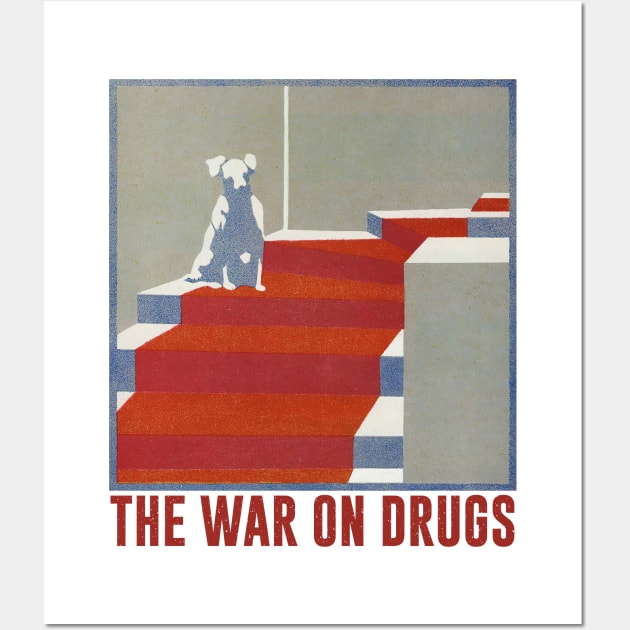 The War On Drugs - Original Aesthetic Design Wall Art by unknown_pleasures